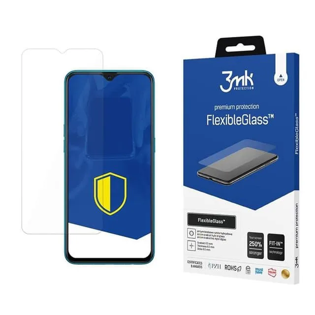 3MK Realme C11 Hybrid Okrossbart Glas FlexibleGlass