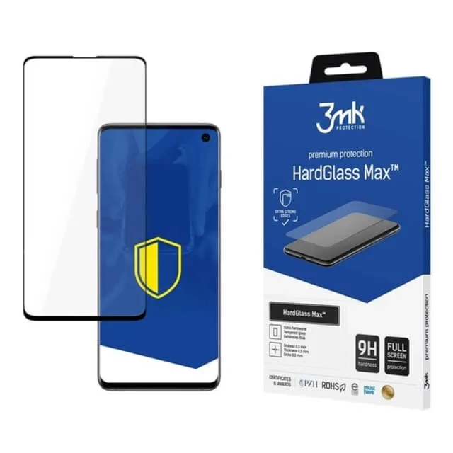 3MK Galaxy S10 Härdat glas Skärmskydd Max