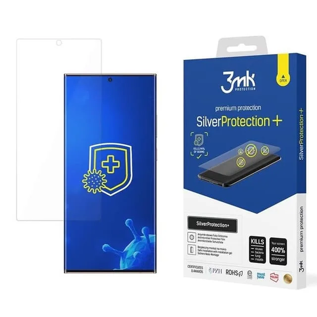 3MK Galaxy M53 5G Plastfilm skärmskydd Silver