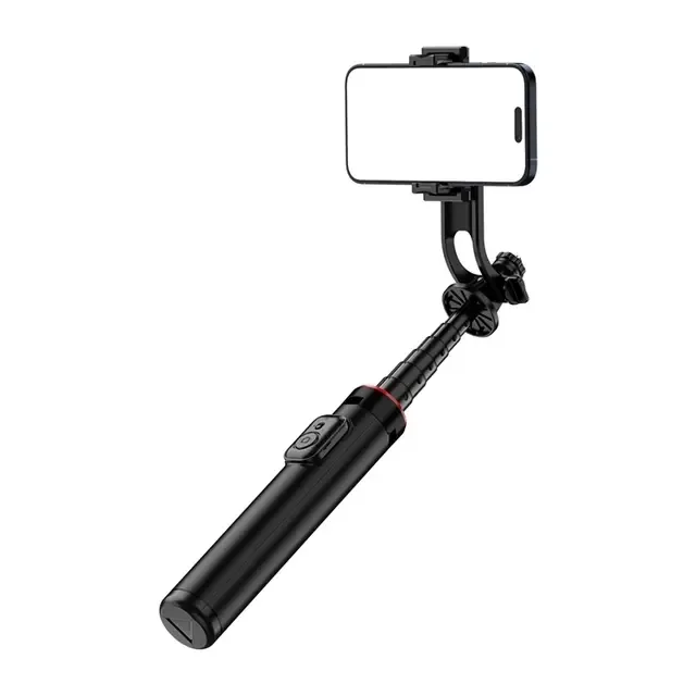 OEM Selfiestick Teleskopstativ 1.3m Auminiumlegering Med Mobilhållare