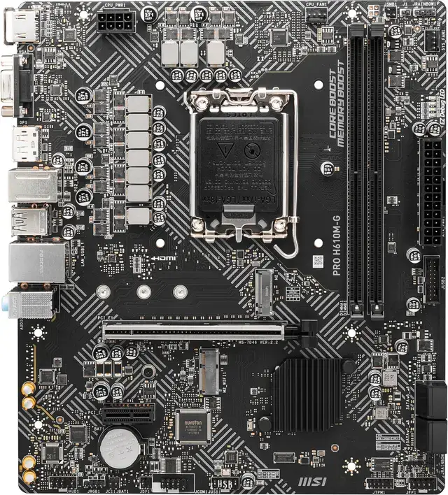 MSI PRO H610M-G DDR5