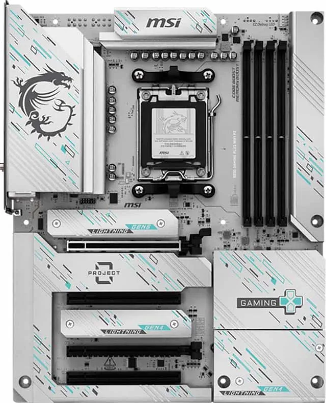 MSI B850 GAMING PLUS Wi-Fi PZ moderkort