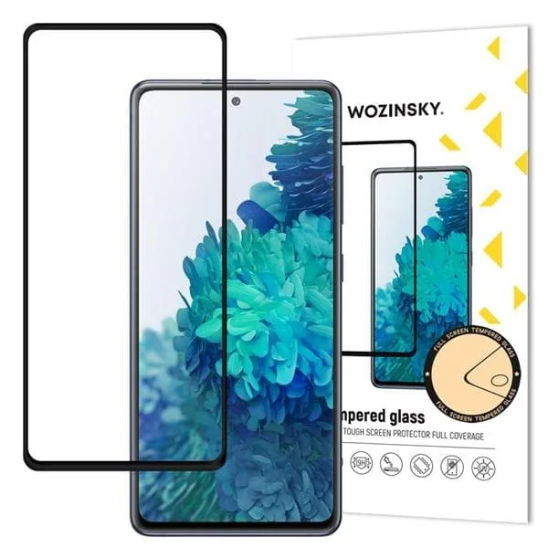 Skärmskydd Samsung Glas S20 FE i härdat glas Fullskärm