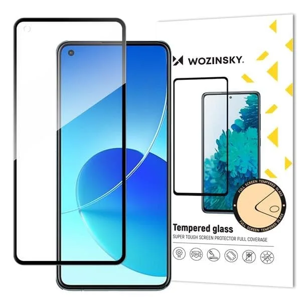 Wozinsky Full Glue Härdat glas Oppo Reno6 4G
