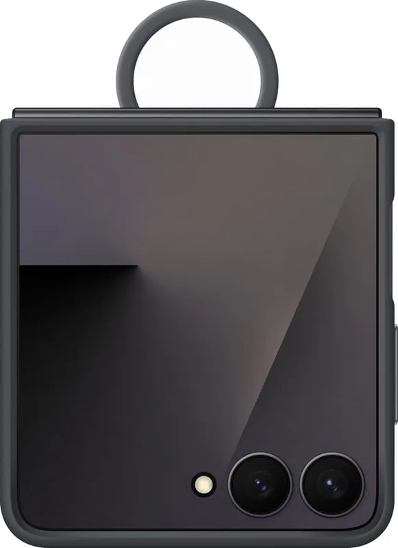 Samsung Galaxy Z Flip 7 silikonfodral med ring