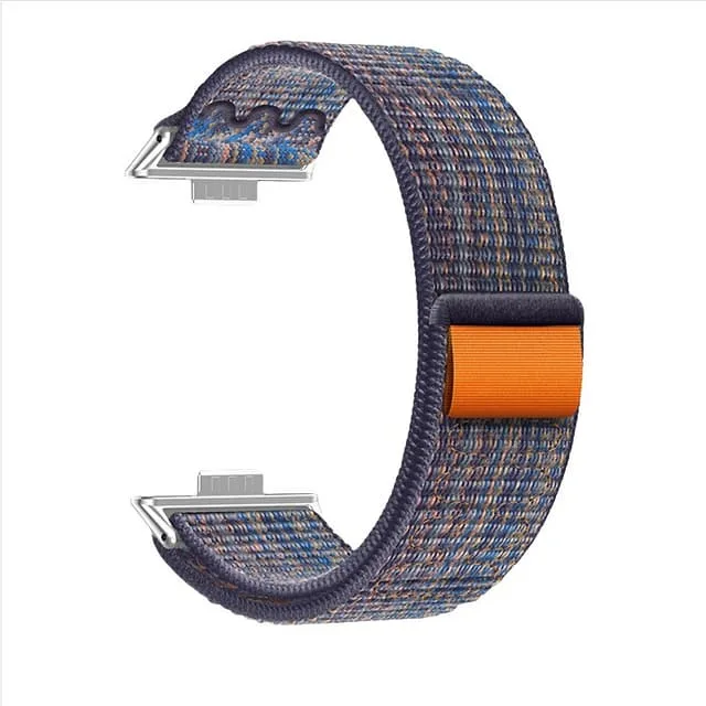 Snyggt nylonloopband för Huawei Watch Fit 4 Pro Orange
