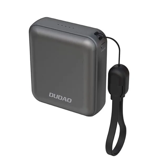 Dudao Powerbank 10000mAh 22,5W USB-C med USB-C-Kabel
