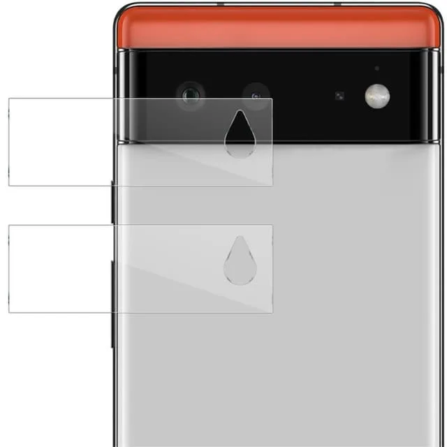 IMAK 2Pcs/Pack Kameralinsskydd i Härdat Glas Google Pixel 6