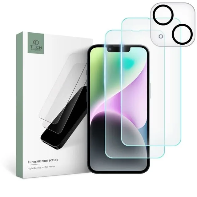 Tech-Protect [2-Pack] iPhone 14 Härdat glas +