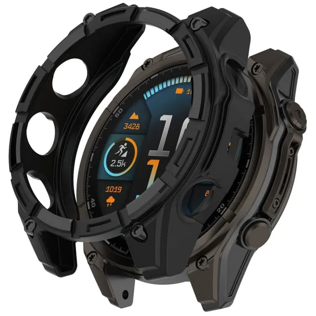 Tactix 8 Svart TPU Skyddsfodral för Garmin