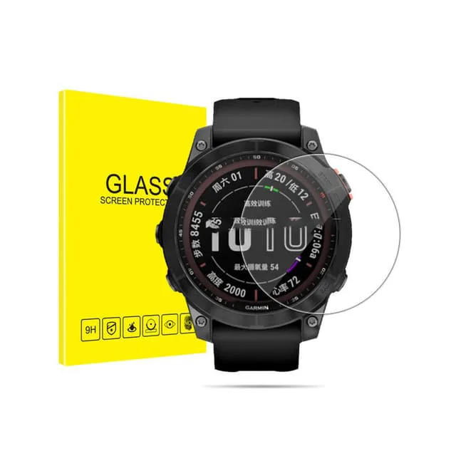 Garmin Fenix 6S Pro skärmskydd, 2-pack härdat glas