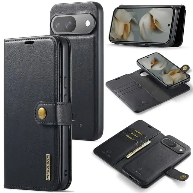 DG Ming Google Pixel 10 2-i-1 Magnet Plånboksfodral