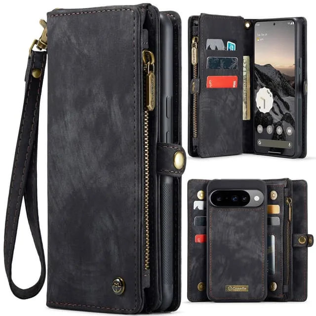CaseMe Google Pixel 10 008 BIg Wallet 2in1 Magnet Plånboksfodral