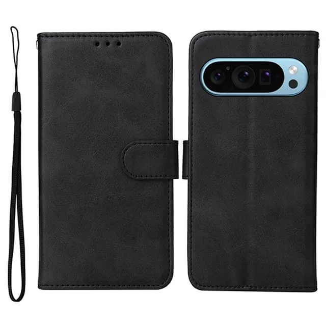 Skalo Google Pixel 10 Pro PU-läder Plånboksfodral