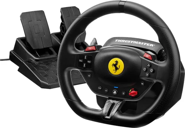 ThrustMaster T98 Ferrari 296 GTB ratt för PS5, PS4, PC