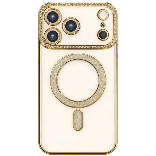CaseOnline Diamond bling MagSafe skal iPhone 17 Pro Max