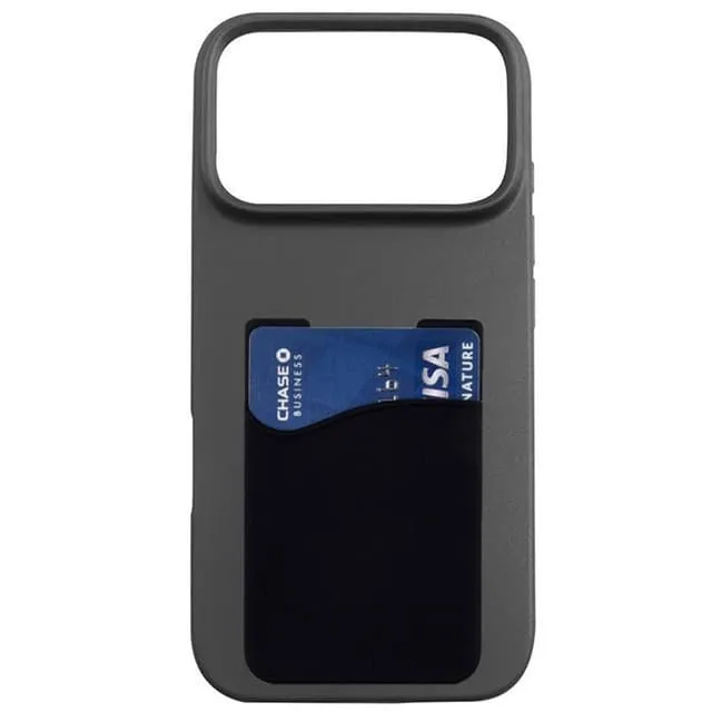 CaseOnline Silikon skal med korthållare iPhone 17 Pro Max