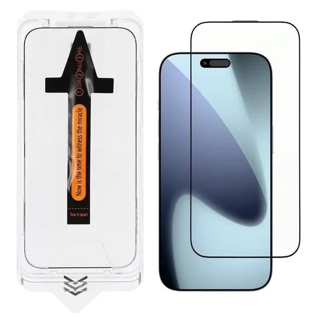 Skalo iPhone 17 Pro Heltäckande Skärmskydd Härdat