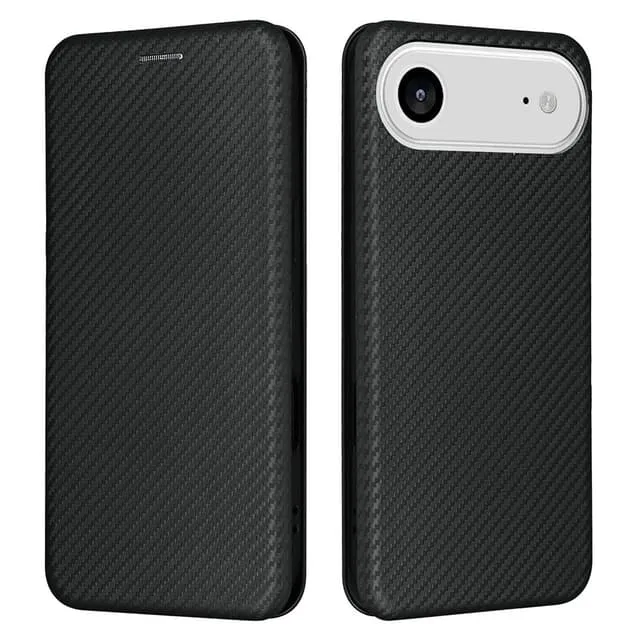 Skalo iPhone Air Carbon Fiber Plånboksfodral