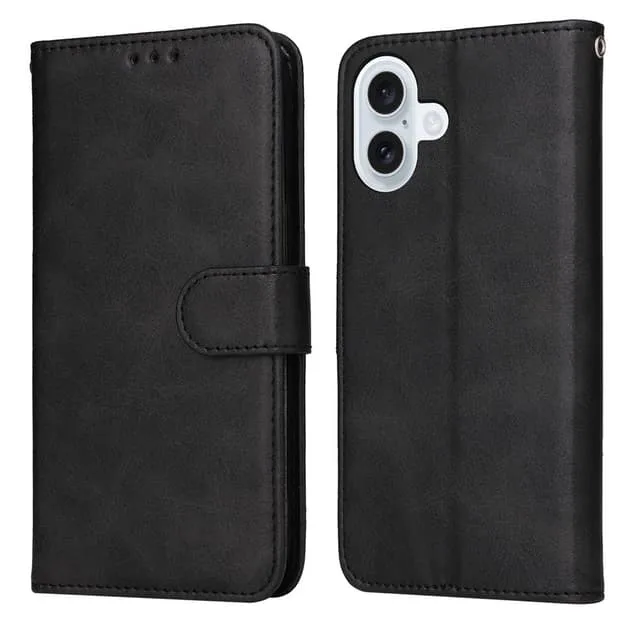 Skalo iPhone 17 PU-läder Plånboksfodral
