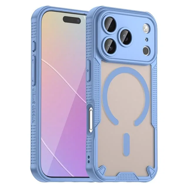 Skalo iPhone 17 Pro Max Armor Hybrid Frosted Skal