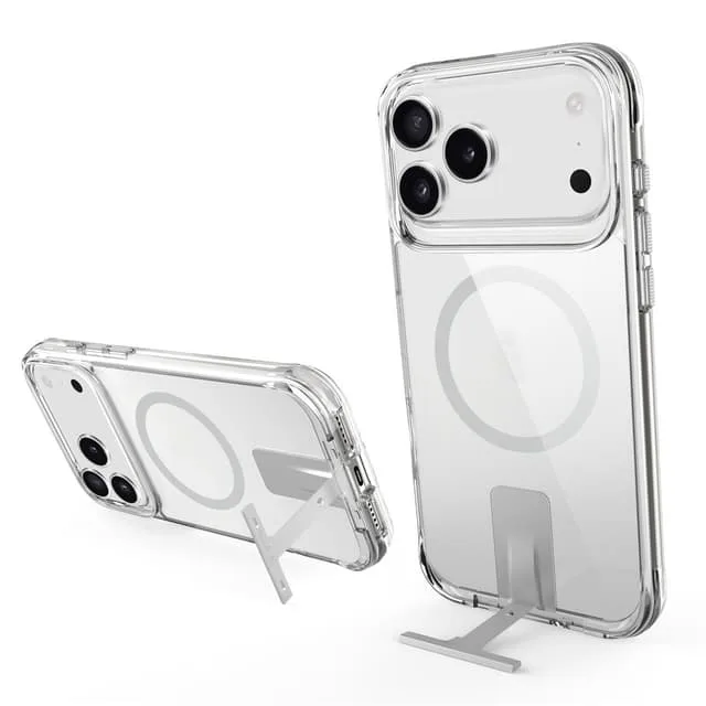Skalo iPhone 17 Pro Alu Kickstand TPU Skal