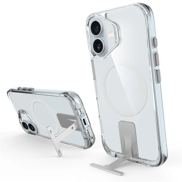 Skalo iPhone 17 Alu Kickstand TPU Skal
