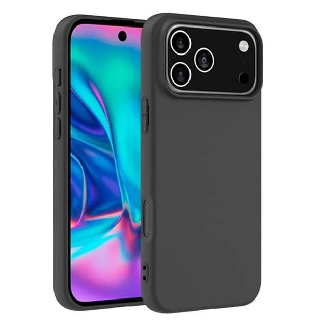 Skalo iPhone 17 Pro Mattsvart Ultratunn TPU Skal