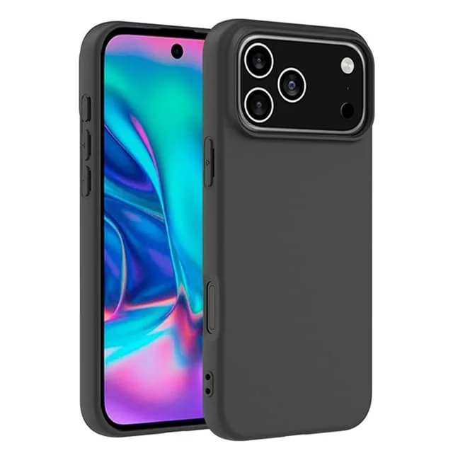 Skalo iPhone 17 Pro Max Mattsvart Ultratunn TPU Skal
