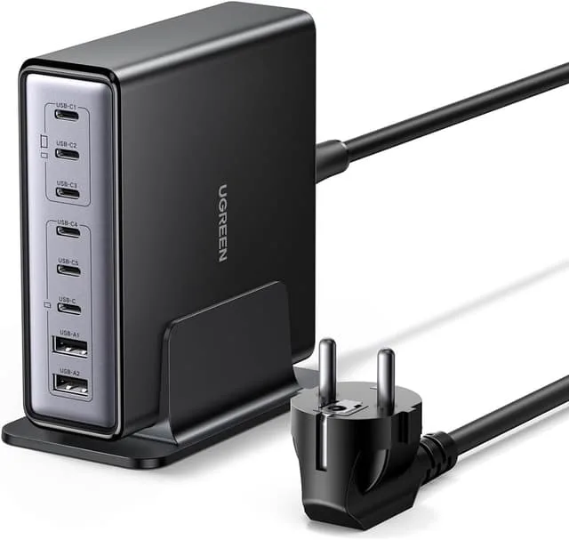 UGREEN Nexode 200W GaN USB C Laddningsstation