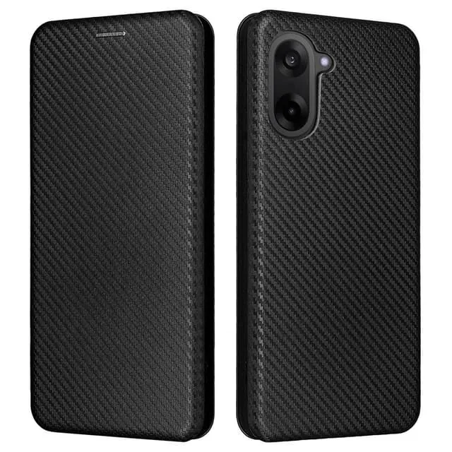 Skalo OnePlus Nord CE5 Carbon Fiber Plånboksfodral