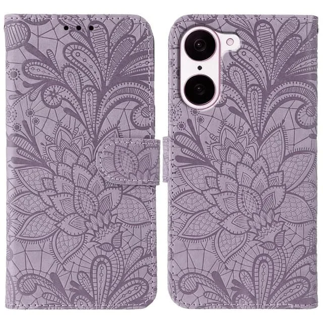 Skalo OnePlus Nord CE5 Mandala Flower Plånboksfodral
