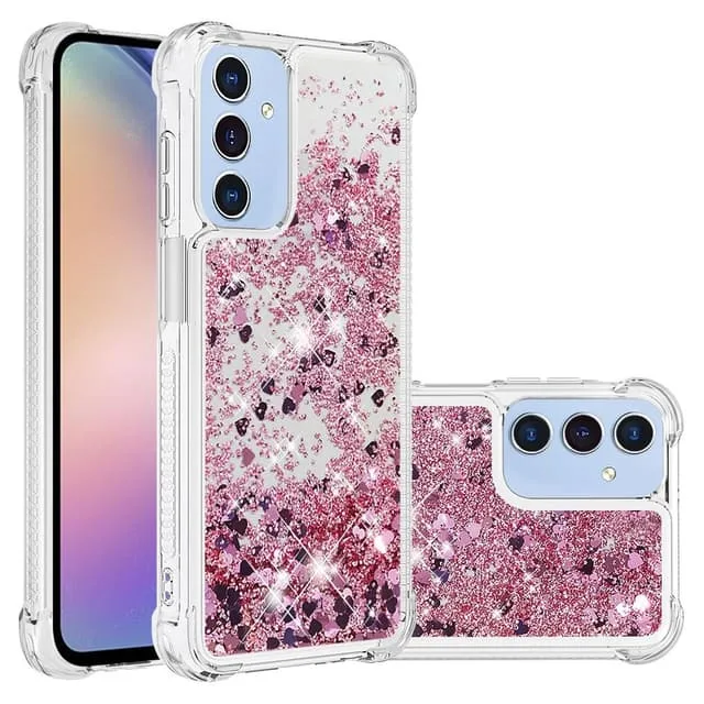 Skalo Samsung A17 Kvicksand Glitter Skal