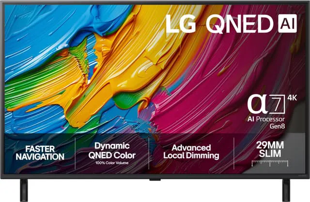 LG 43" QNED 80 4K TV