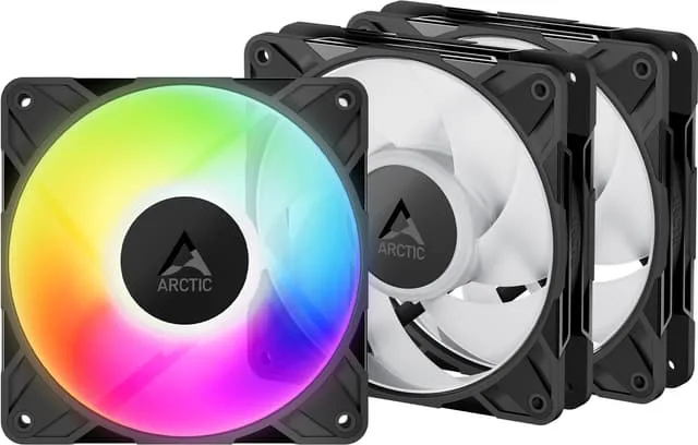 ARCTIC P12 Pro 120mm A-RGB 3-Pack