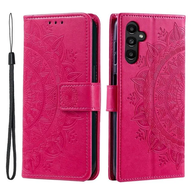 Skalo Samsung S25 FE Mandala Plånboksfodral