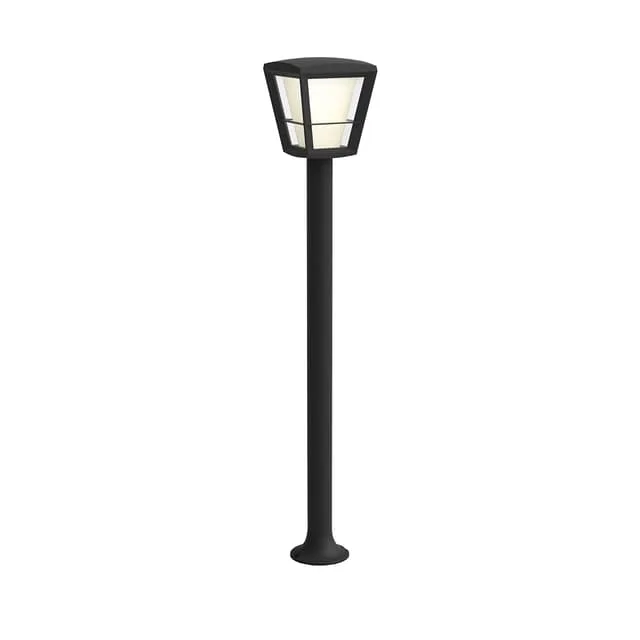 Philips HUE Econic WACA svart stolplampa