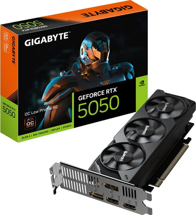 Gigabyte GeForce RTX 5050 OC Low Profile