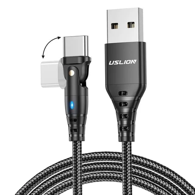 USB-A till USB-C Laddningskabel 2 m