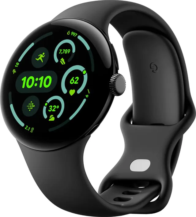 Google Pixel Watch 3 smart klocka med aktivt band