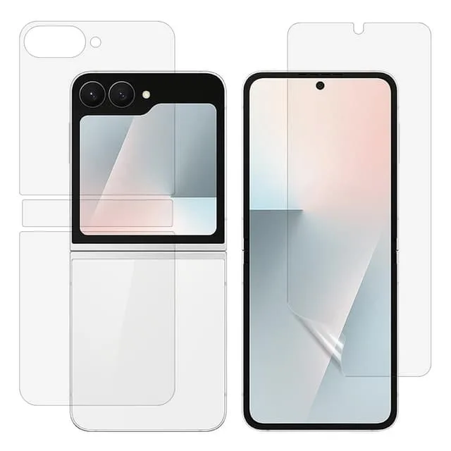 Skalo Samsung Z Flip7 FE Heltäckande Fram+Bak Skärmskydd