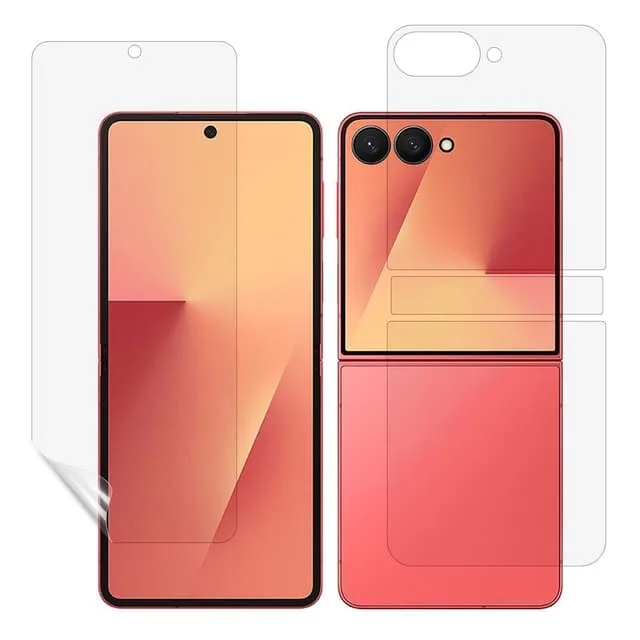 Skalo Samsung Z Flip7 Heltäckande Fram+Bak Skärmskydd