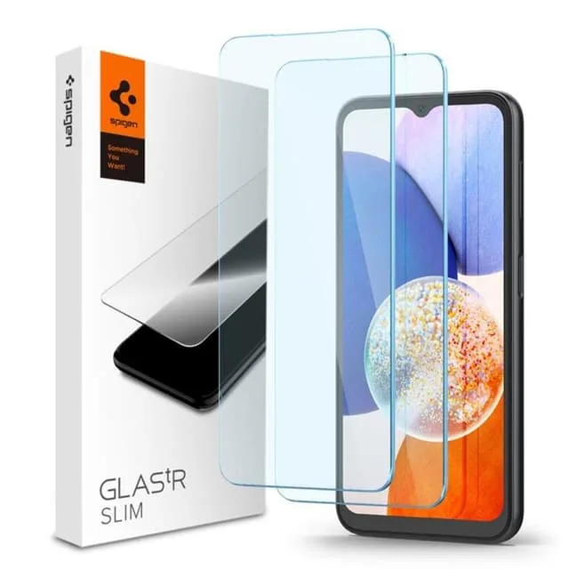 Spigen Galaxy A25 5G/A15 4G/5G Härdat Glas Skärmskydd