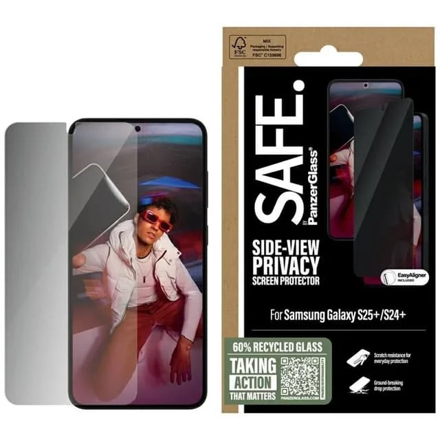 PanzerGlass SAFE Galaxy S25 Plus Härdat Glas
