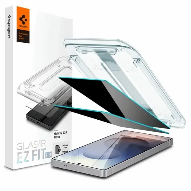 Spigen [2-Pack] Galaxy S25 Ultra Skärmskydd Härdat