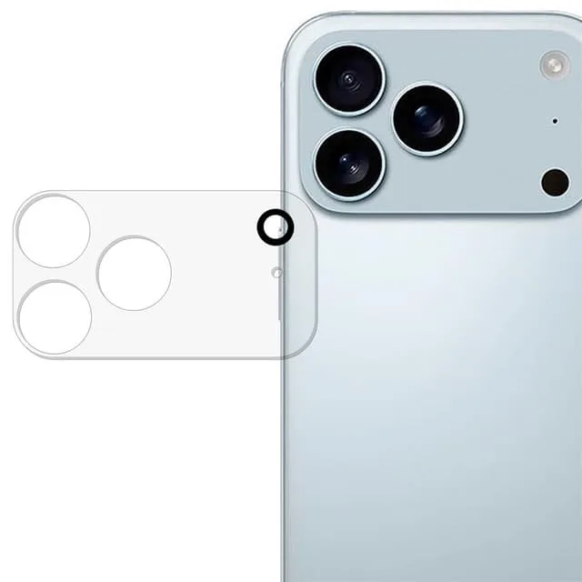 Skalo iPhone 17 Pro 3D Linsskydd/Kameraskydd Härdat Glas