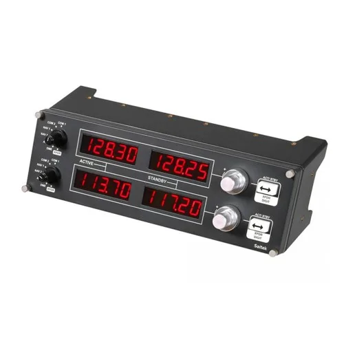 Logitech - G Saitek Pro Flight Radio Panel
