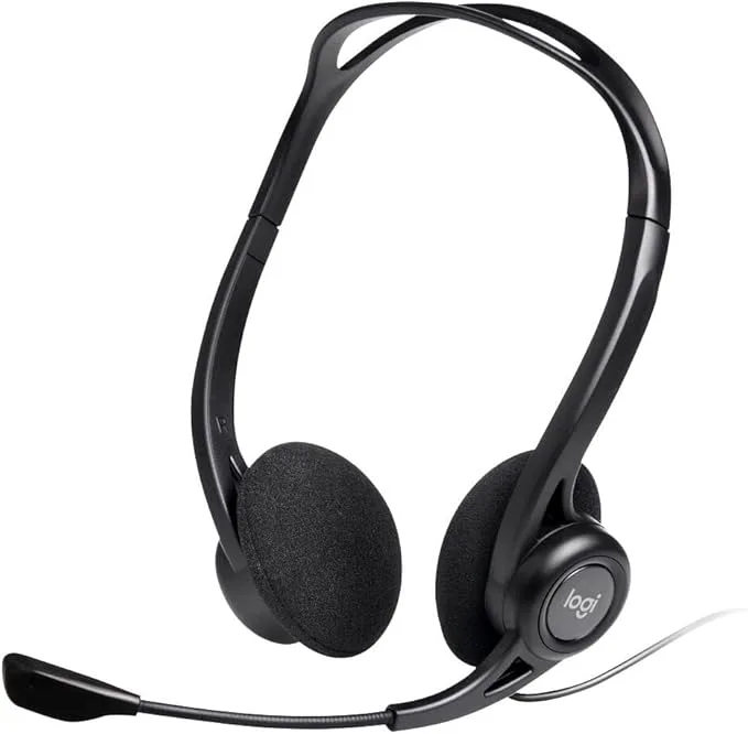 Logitech 960 USB 981-000100 Hörlurar, Svart