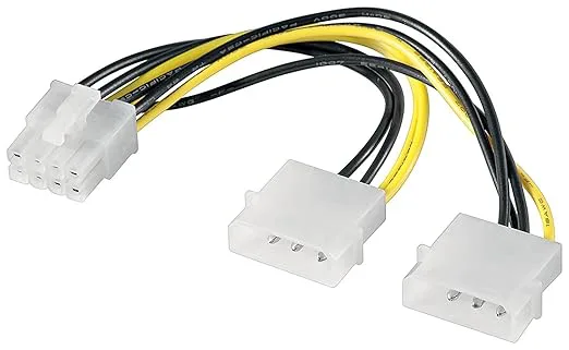 goobay 93241 PC grafikkort strömkabel/strömadapter