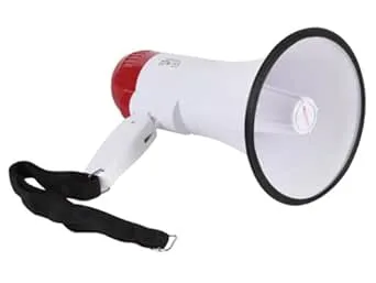PEREL MP10SR 10W megafon med 10-tal inspelningsfunktion